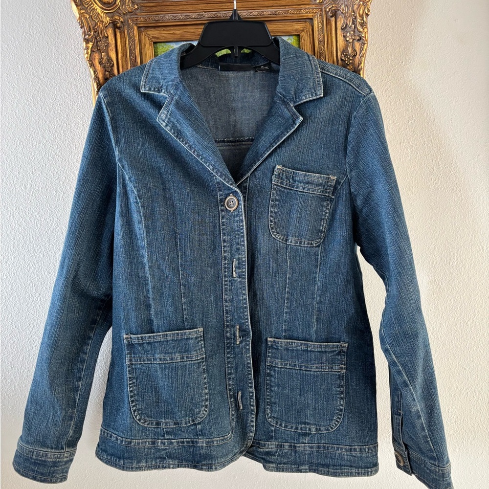 Relativity Dark Blue Jean Jacket